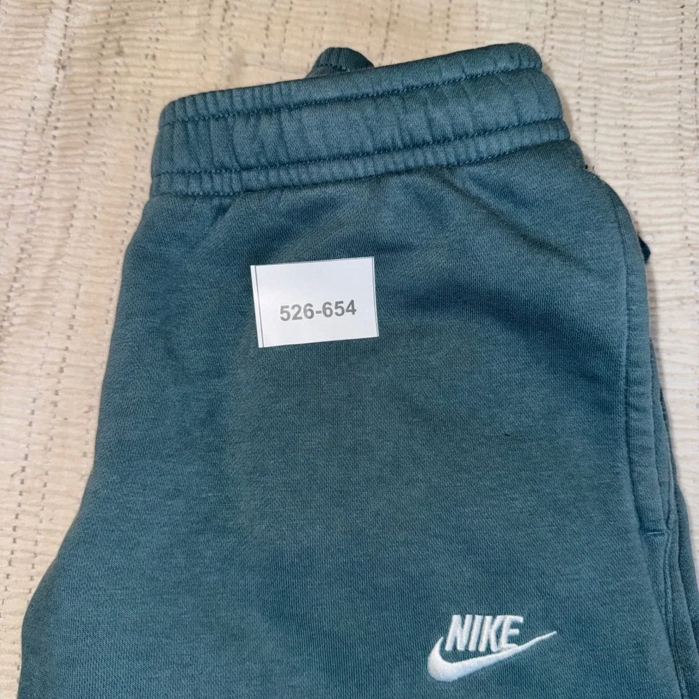 Nike Sportswear Club Fleece Joggers Teal Green BV2671-058 Mens Medium